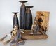 Jogo de Bandejas Decorativas Frodo, Marrom | WestwingNow