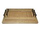 Jogo de Bandejas Decorativas Frodo, Marrom | WestwingNow