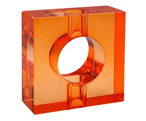 Vaso em Cristal Patracio Laranja, Laranja | WestwingNow