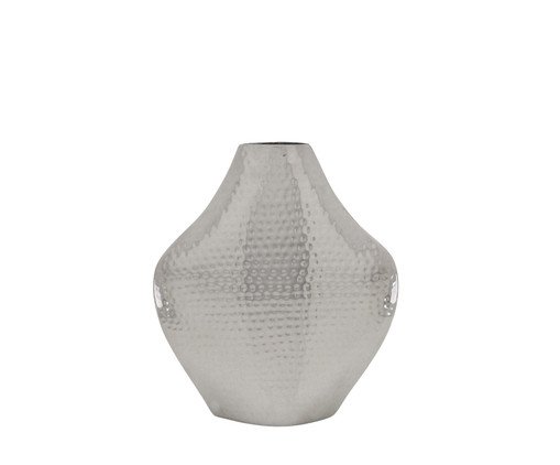 Vaso Decorativo Demyan Prata, Prata | WestwingNow