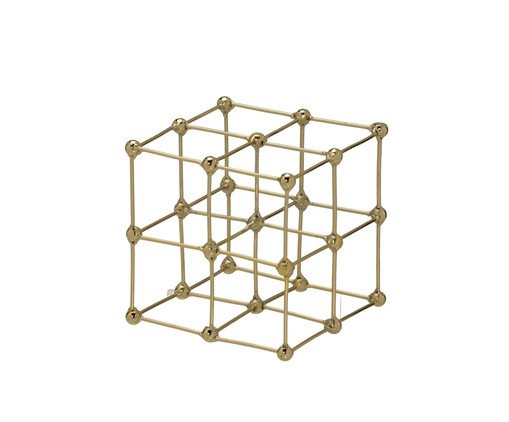 Escultura Decorativa Dourado, Dourado | WestwingNow