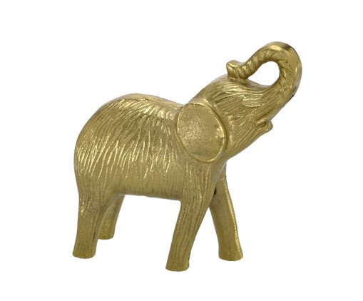 Elefante Decorativo Dourado, Dourado | WestwingNow