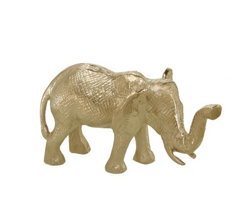 Elefante Decorativo Dourado, Dourado | WestwingNow