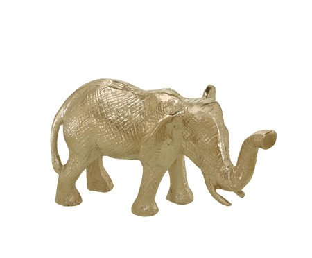 Elefante Decorativo Dourado