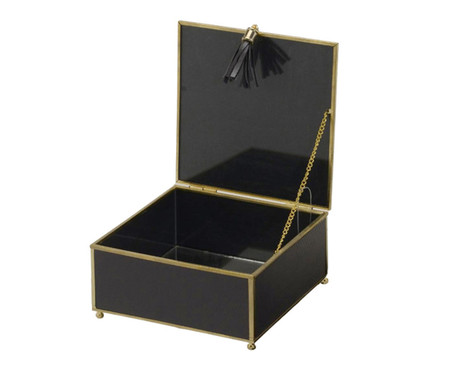 Caixa Decorativa Preto e Dourado | WestwingNow