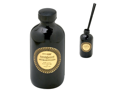 Difusor Aromatico sem Essencia Dourado e Preto