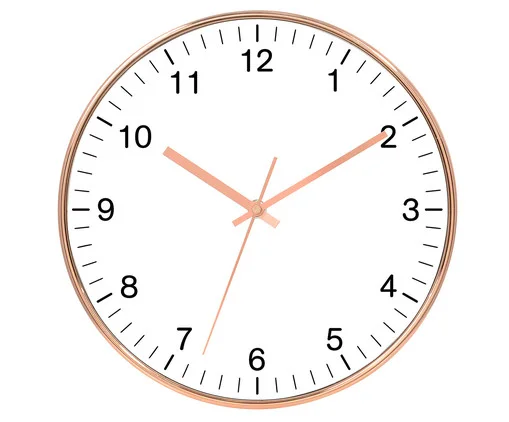 Relógio de Parede Rosalinda - Branco, Branco, Rosé | WestwingNow