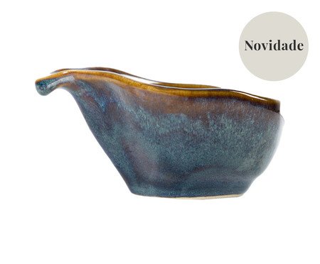 Jogo de Molheiras Oval Orgânico Oceano Azul | Westwing