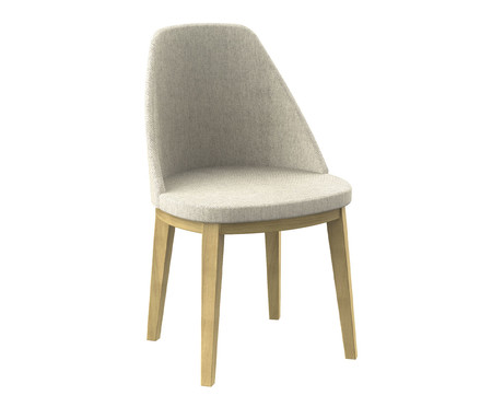 Cadeira Lisa Cinza e Branco | WestwingNow