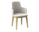 Cadeira Mary com Braço Bouclê Branco, multicolor | WestwingNow