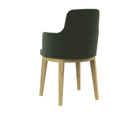 Cadeira Mary com Braço Verde Musgo | WestwingNow