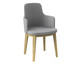 Cadeira Mary com Braço Cinza, grey | WestwingNow