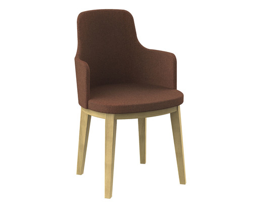 Cadeira Mary com Braço Laranja, multicolor | WestwingNow