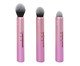 Pincel Retrátil 3 em 1 para Blush e Iluminador Real Techniques, Rosa | WestwingNow