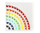 Caixa Rainbow Colorida, multicolor | WestwingNow