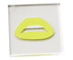 Porta-Copo Boca Amarelo Neon, yellow | WestwingNow