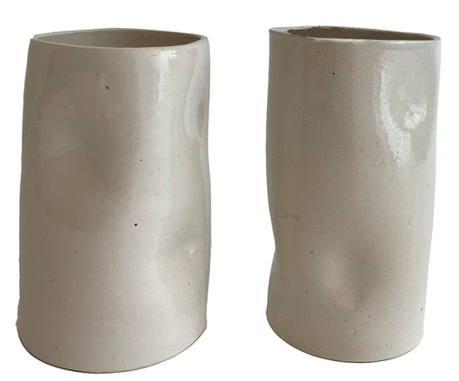 Duo Vasos Orgânicos - Hometeka, Colorido | WestwingNow