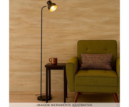 Luminária de Piso Elizabeth Preta | Westwing