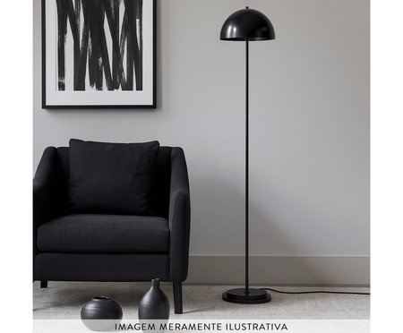 Luminária de Piso Komaco Preta | Westwing