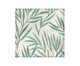 Guardanapo de Tecido Vic - Off White e Verde, Multicolorido | WestwingNow
