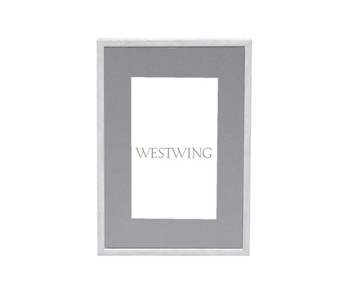 Porta-Retrato Clean - Branco, Branco | WestwingNow