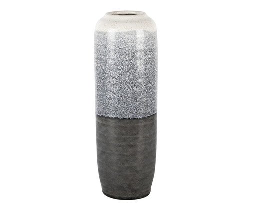 Vaso Kalani Cinza e Branco, grey | WestwingNow