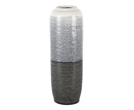 Vaso Kalani Cinza e Branco | Westwing