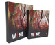Jogo de Book Box Yana Vinho, red | WestwingNow
