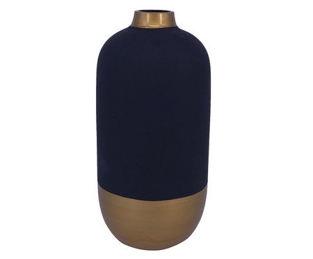 Vaso Quenta Preto e Dourado | Westwing