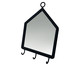 Espelho com Gancho Home Mirror - Preto, Preto | WestwingNow