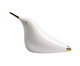 Adorno em Porcelana Stylized Bird - Branco, Branco | WestwingNow