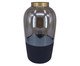 Vaso Carani Fume Preto e Dourado, Smoke | WestwingNow