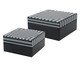 Jogo de Porta-Joias Incaroca Preto e Branco, black | WestwingNow