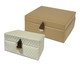 Jogo de Porta-Joias Yupanqui Branco e Marrom, white | WestwingNow
