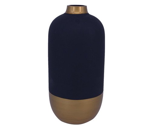 Vaso Acho Preto e Dourado, black | WestwingNow