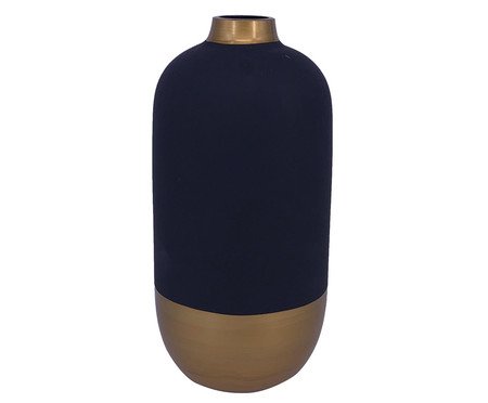 Vaso Acho Preto e Dourado | Westwing