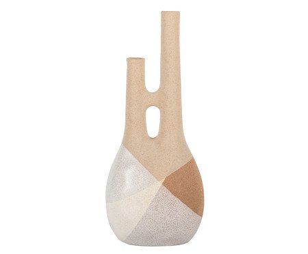 Vaso Quisukala Bege Natural e Marrom | Westwing