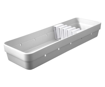 Organizador de Facas Logic Branco | Westwing
