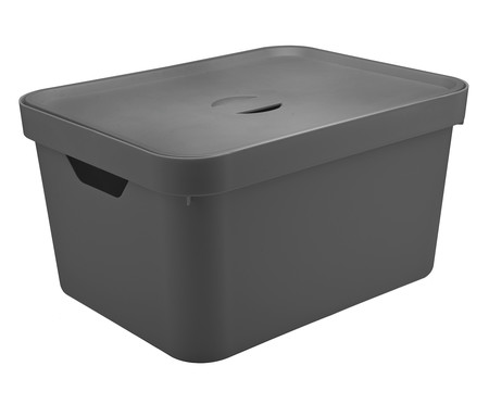 Caixa Organizadora Cube Cinza