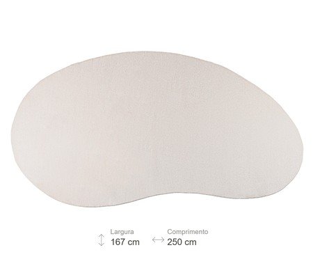 Tapete Orgânico Nuvola Bean Bege | Westwing