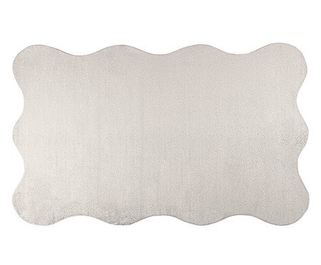 Tapete Orgânico Nuvola Scaloop Bege | Westwing