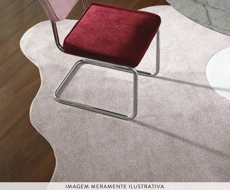 Tapete Orgânico Nuvola Scaloop Bege | Westwing