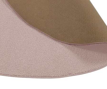 Tapete Orgânico Nuvola Scaloop Rosa | Westwing