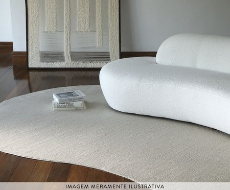 Tapete Orgânico Nuvola Duo Prata | Westwing