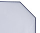 Lugar Americano Geométrico Branco e Azul Marinho, Branco | WestwingNow