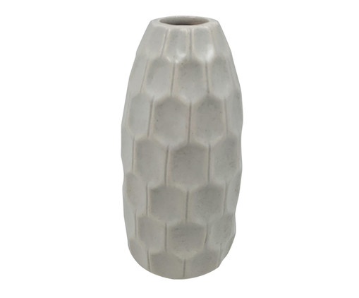Vaso em Cerâmica Angmar Cinza, Cinza | WestwingNow