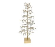 Mini Árvore de Natal com Cristais Luxo Dourado | WestwingNow