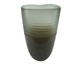 Vaso de Vidro Garsha Cinza e Marrom I, Cinza | WestwingNow