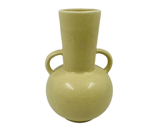 Vaso em Cerâmica Poggin Amarelo, Amarelo | WestwingNow