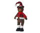 Urso Decorativo de Natal Xadrez Marrom, Marrom | WestwingNow